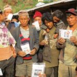 Happy to get Solar light in chalish village